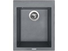 Set Sinks CUBE 410 Titanium + Mix 3 P GR