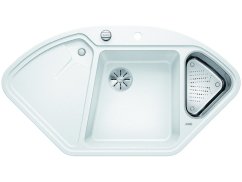 Granitový drez Blanco DELTA II InFino biela s excentrom Granitový drez Blanco DELTA II InFino biela s excentrom