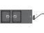 Set Sinks PERFECTO 1160 DUO Titanium + baterie Sinks PRONTO Titanium