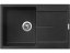 Sinks ULTIMA 790 Granblack + ELASTA S černá matná