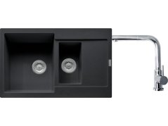 Set Franke MRG 651-78 Onyx + Franke FN 0147 Chróm