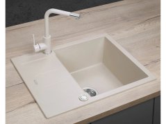 Granitový dřez Concept DG05C45be Cubis Béžový - 2
