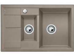 Granitový dřez Blanco METRA 6 S Compact Silgranit tartufo oboustranné provedení s excentre