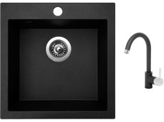 Set Sinks VIVA 455 Granblack + batéria Sinks MIX 35 Granblack Set Sinks VIVA 455 Granblack + batéria Sinks MIX 35 Granblack
