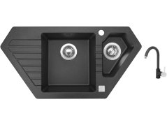 Set Sinks BRAVO 850.1 Granblack + batéria Sinks MIX 35 Granblack Set Sinks BRAVO 850.1 Granblack + batéria Sinks MIX 35 Granblack