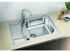 Nerezový dřez Blanco DINAS XL 6 S Compact nerez kartáčovaný s excentrem