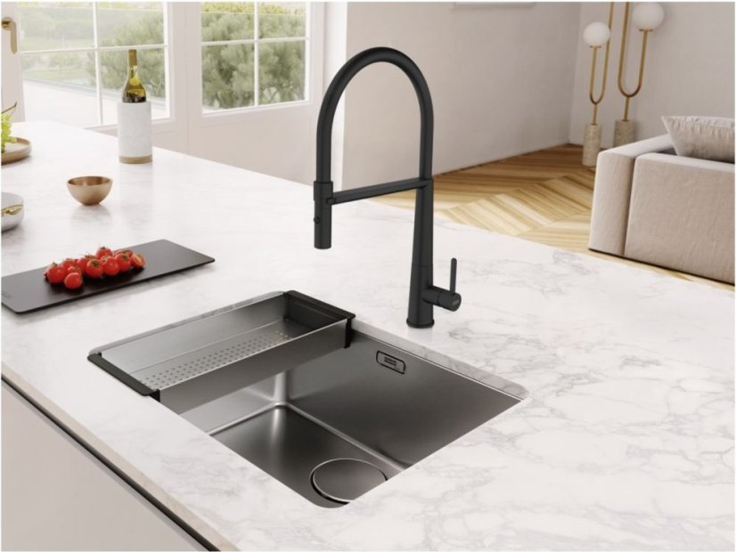 Dřezová baterie Franke FG 0598.901 ICON SEMI PRO Matná černá - 7