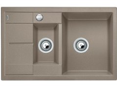Granitový dřez Blanco METRA 6 S Compact Silgranit tartufo oboustranné provedení s excentre