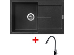 Sinks ULTIMA 790 Granblack + ELASTA S čierná matná Sinks ULTIMA 790 Granblack + ELASTA S čierná matná