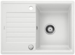 Granitový drez Blanco ZIA 45 S Compact biela soft s excentrom Granitový drez Blanco ZIA 45 S Compact biela soft s excentrom