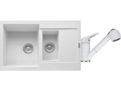 Set Franke MRG 651-78 Bílá-led + Franke FC 9547 Bílá-led