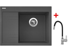 Sinks RIM 650 P Titanium + Flexia Sinks RIM 650 P Titanium + Flexia
