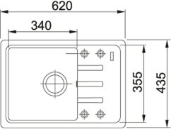Set Franke BSG 611-62 Šedý kámen + FC 9547.084