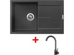 Sinks ULTIMA 790 Metalblack + ARCO čierná matná Sinks ULTIMA 790 Metalblack + ARCO čierná matná