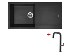 Set Sinks Amanda 990 Nanoblack+Eva P Nanoblack Set Sinks Amanda 990 Nanoblack+Eva P Nanoblack