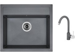 Set Sinks SOLO 560 Titanium + baterie Sinks MIX 35 Titanium