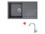 Set Sinks Amanda 860 Nanogrey + Mix 35