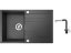 Set Sinks GRANDE 800 Granblack + batéria Sinks MIX 3 P Granblack