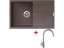Sinks ULTIMA 790 Marone + Vitalia