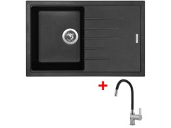 Sinks BEST 780 Pureblack + Flexia Sinks BEST 780 Pureblack + Flexia