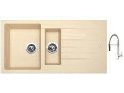 Set Sinks PERFECTO 1000.1 Sahara + baterie Sinks MIX 35 PROF S chrom Set Sinks PERFECTO 1000.1 Sahara + baterie Sinks MIX 35 PROF S chrom