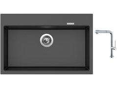 Set Sinks MAXIMO 780 Metalblack + batéria Sinks SLIM S2 kartáčovaná Set Sinks MAXIMO 780 Metalblack + batéria Sinks SLIM S2 kartáčovaná
