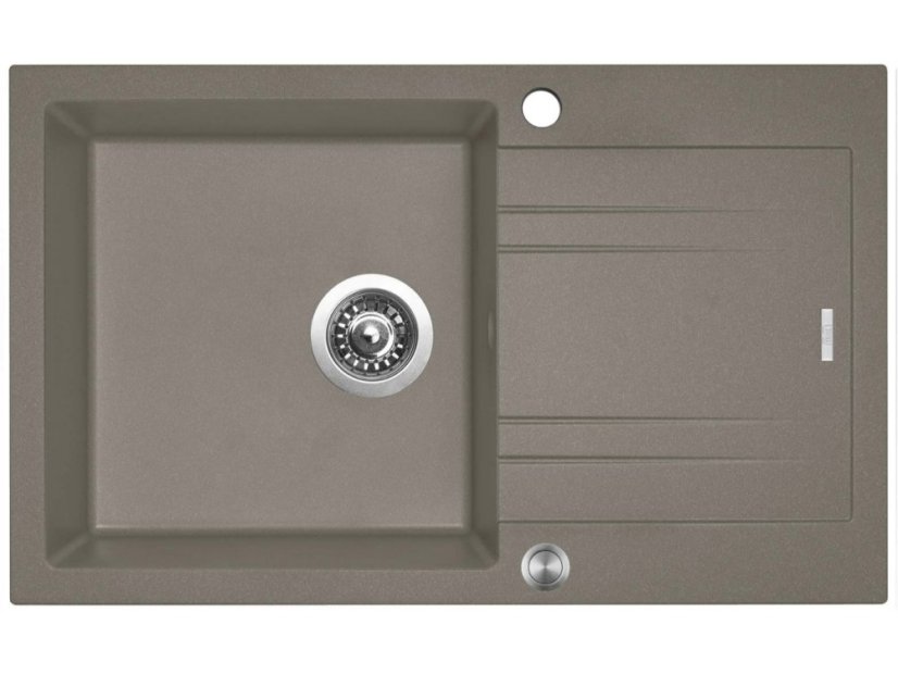 Granitový drez Sinks LINEA 780 XC Truffle