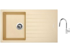 Set Sinks PERFECTO 860 Sahara + baterie Sinks MIX 35 P chrom Set Sinks PERFECTO 860 Sahara + baterie Sinks MIX 35 P chrom