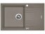 Granitový drez Sinks LINEA 780 XC Truffle
