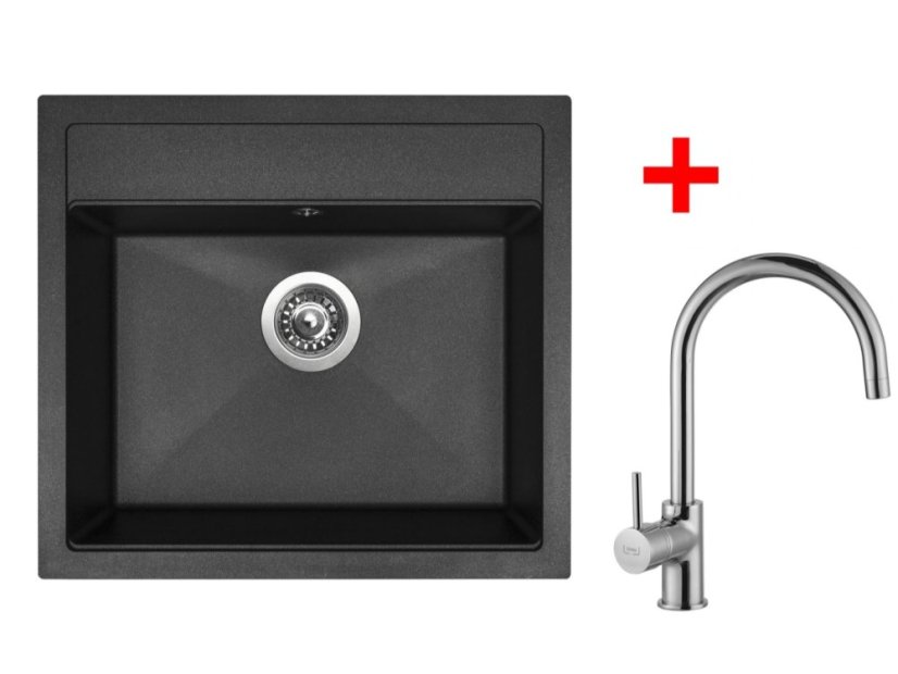 Set Sinks Solo 560 Granblack + Vitalia
