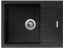 Sinks PERFECTO 650 Granblack + ELASTA čierná matná