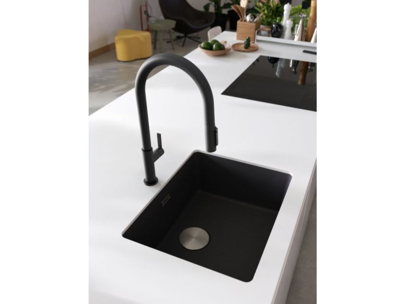 Dřezová baterie Franke FG 3660.901 MARIS SLIM Clear Water Matná černá - 7