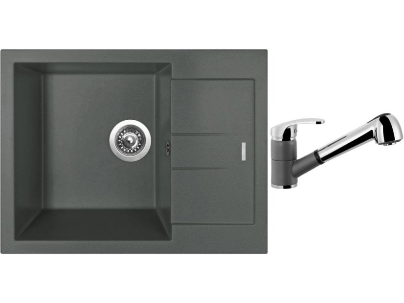 Set Sinks AMANDA 650 Titanium + batéria Sinks LEGENDA S Titanium