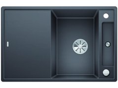 Granitový dřez Blanco AXIA III 45 S InFino šedá skála dřez vpravo s excentrem přísluš. skl Granitový dřez Blanco AXIA III 45 S InFino šedá skála dřez vpravo s excentrem přísluš. skl