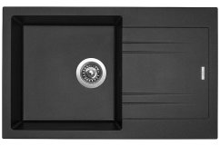 Granitový drez Sinks Linea 780 N Metalblack - obrázek 1