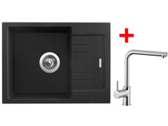Set Sinks RAPID 580 Granblack + Elka Set Sinks RAPID 580 Granblack + Elka