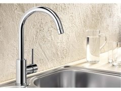 Dřezová baterie Blanco MIDA chrom