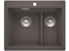 Granitový dřez Blanco PLEON 6 Split šedá skála Granitový dřez Blanco PLEON 6 Split šedá skála
