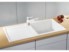 Granitový drez Blanco METRA XL 6 S biela