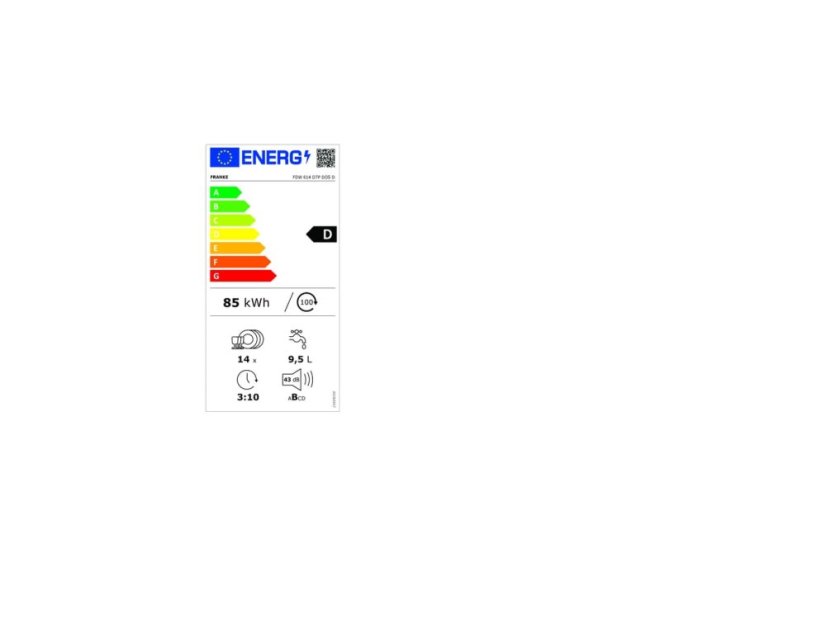Franke FDW 614 D7P DOS D