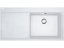Granitový dřez Franke MTG 611/7 Bílá-led