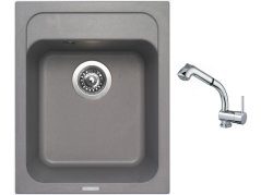 Set Sinks CLASSIC 400 Titanium +batéria Sinks MIX 3 S Chróm