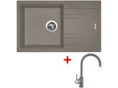 Sinks LINEA 780 Truffle + Vitalia GR