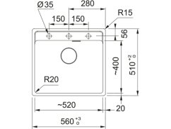 MRG 610-52 RTL Pískový melír