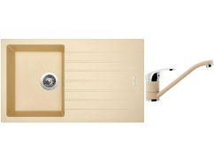 Set Sinks PERFECTO 860 Sahara + baterie Sinks PRONTO Sahara Set Sinks PERFECTO 860 Sahara + baterie Sinks PRONTO Sahara