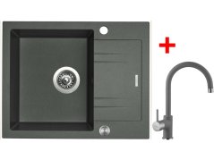 Sinks LINEA 600 XC Titanium + Vitalia GR Sinks LINEA 600 XC Titanium + Vitalia GR