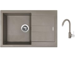 Set Sinks AMANDA 780 Truffle + batéria Sinks MIX 35 Truffle Set Sinks AMANDA 780 Truffle + batéria Sinks MIX 35 Truffle