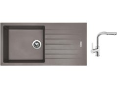 Set Sinks PERFECTO 1000 Truffle + batéria Sinks ENIGMA S chróm Set Sinks PERFECTO 1000 Truffle + batéria Sinks ENIGMA S chróm
