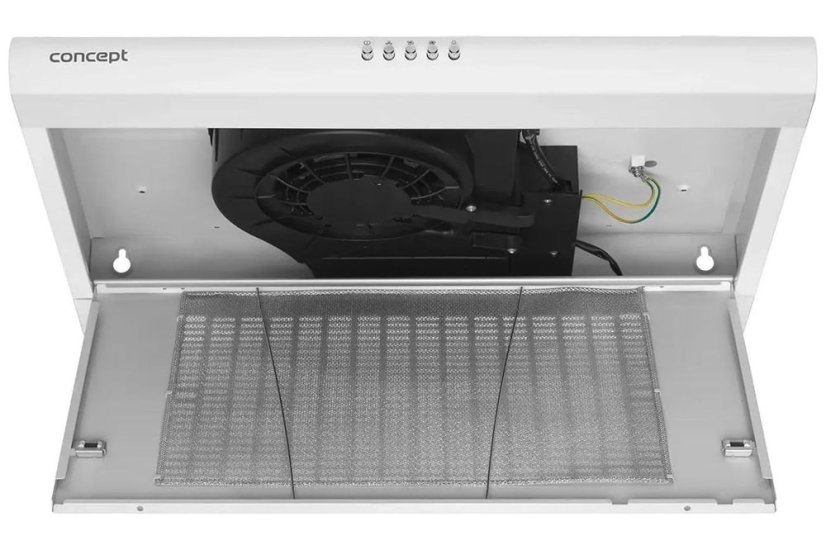 Concept OPP1360wh podvěsná digestoř bílá 60 cm - 7