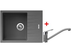 Sinks PERFECTO 650 Titanium + Pronto GR Sinks PERFECTO 650 Titanium + Pronto GR